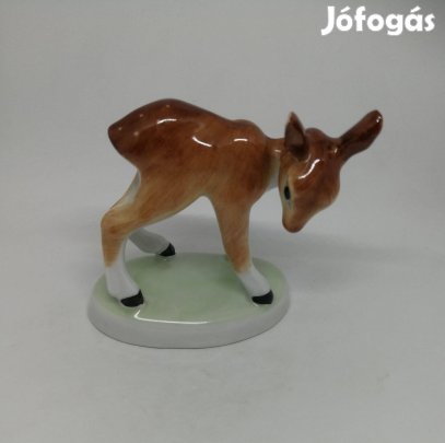 Aquincum porcelán Őzike "Ritka"!