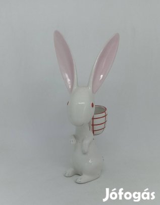 Aquincum porcelán Puttonyos nyuszi!