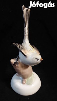 Aquincum porcelán madár figura