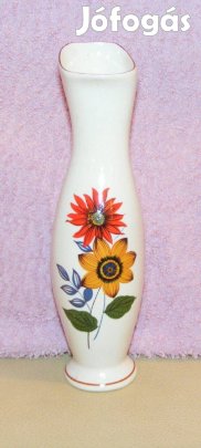 Aquincum virágos porcelán váza