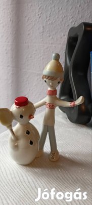 Aquincumi porcelán - Ősz Szabó Antónia - hóemberes kisfiú