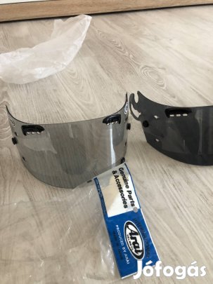 Arai bukósisak plexi 2db egyben!