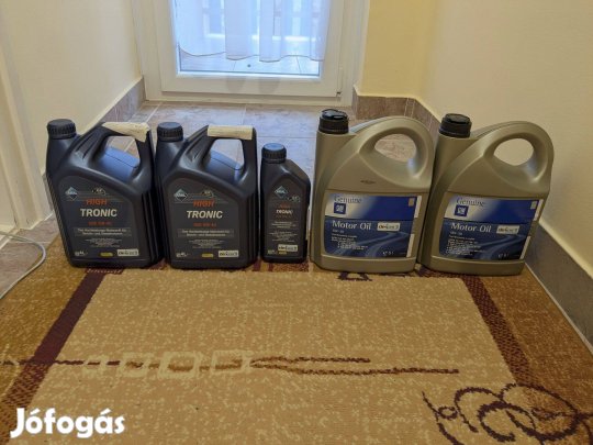 Aral High Tronic 5W40 és GM Dexos 2 5W30 olajok eladók