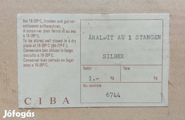 Araldit ragasztórudak