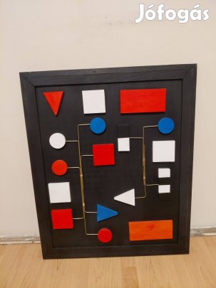 Áramkörök fa dombormű