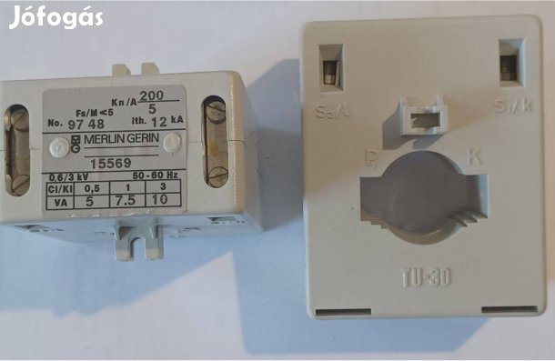 Áramváltó 200/5