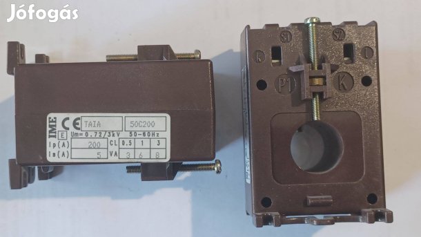 Áramváltó 200/5