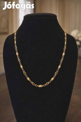 Arany 14 karátos 10 grammos nyaklánc 67cm 35500ft/gramm