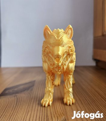 Arany Farkas 3D szobor
