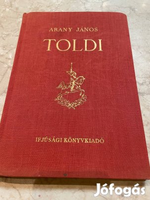 Arany János: Toldi 1955-ös kiadás vászonkötés