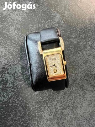 Arany Piaget 18k női karóra brilliánsokkal