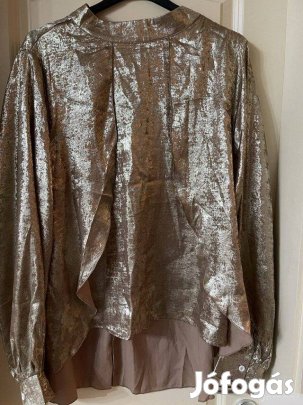 Arany ing / blúz xl új