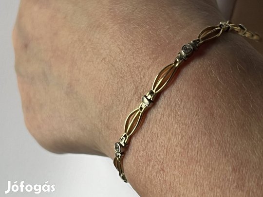 Arany női karkötő