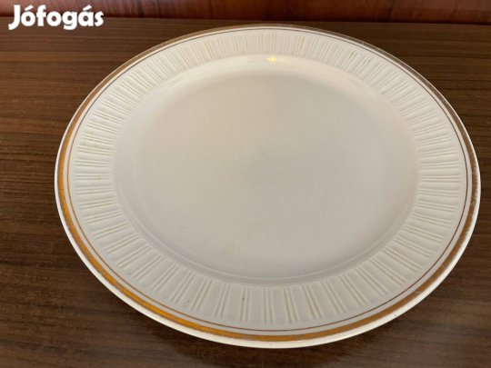 Arany szélű Alföldi porcelán tányér 1 db gyűjtőknek