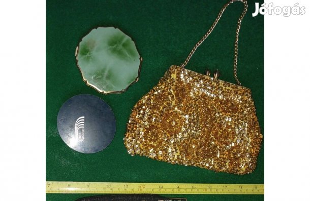 Arany színházi táska vintage darab