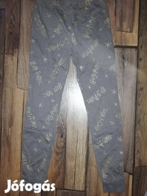 Arany színű feliratos Harry Potter pizsama alsó