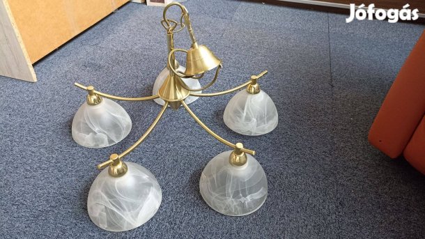 Arany színű mennyezeti lámpa eladó