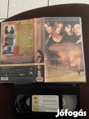Aranybánya western vhs 