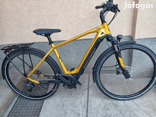 Aranymetál bergamont elektromos kerékpár pedelec ebike e-bike garancia