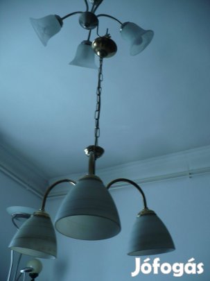 Aranyos burával mennyezeti lámpa