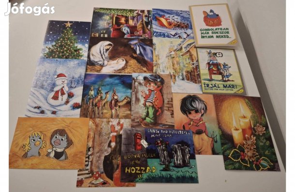 Aranyos képeslap csomag (15darab)