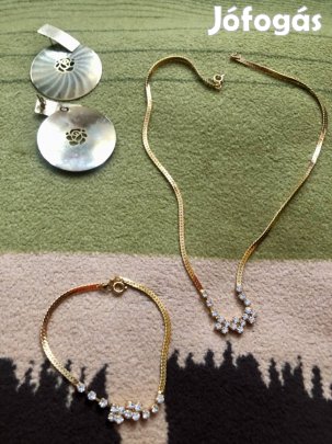 Aranyozott ékszerek