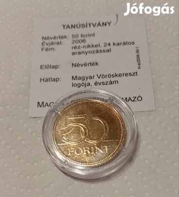 Aranyozott emlék 50 Forint