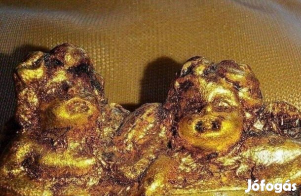 Aranyozott kis képkeret