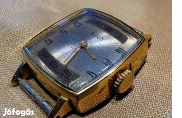 Aranyozott női karóra