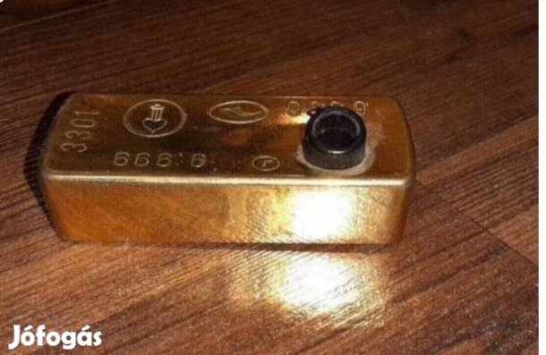 Aranyrúd golyóstól tartó