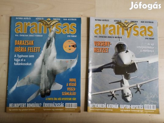 Aranysas magazinok eladók
