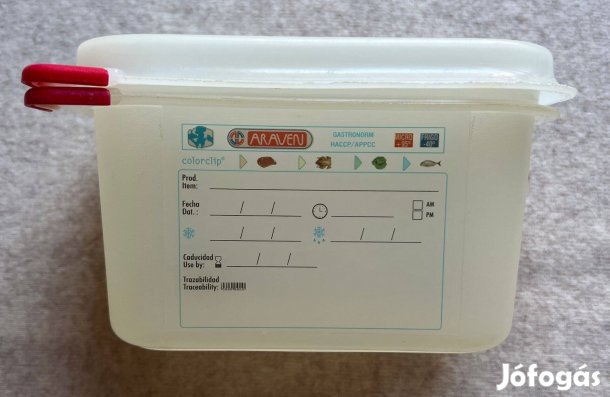 Araven doboz GN1/9 légmentes élelmiszertároló 1 L