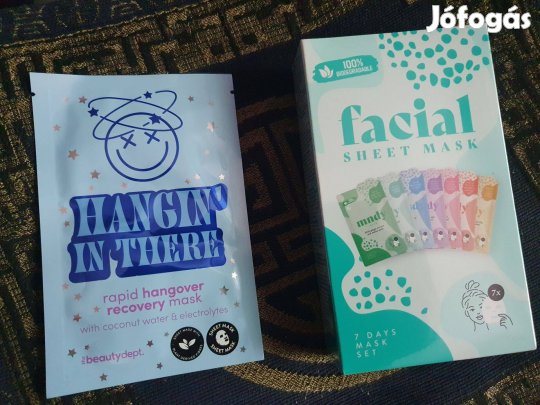 Arc lapmaszk -hét napos készlet + Arcmaszk