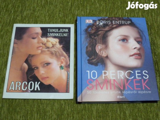 Arcok - Tanuljunk sminkelni! + 10 perces sminkek - 50 smink lépésről