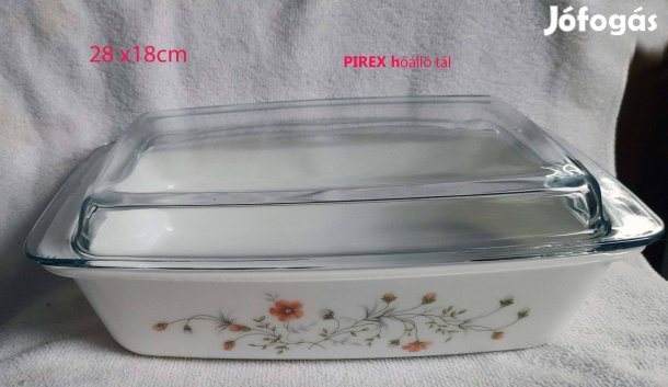 Arcopal (Francia )sütőtál fedéllel, Érden