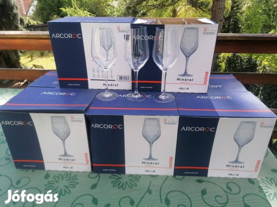 Arcoroc Mineral talpas boros pohár eladó!