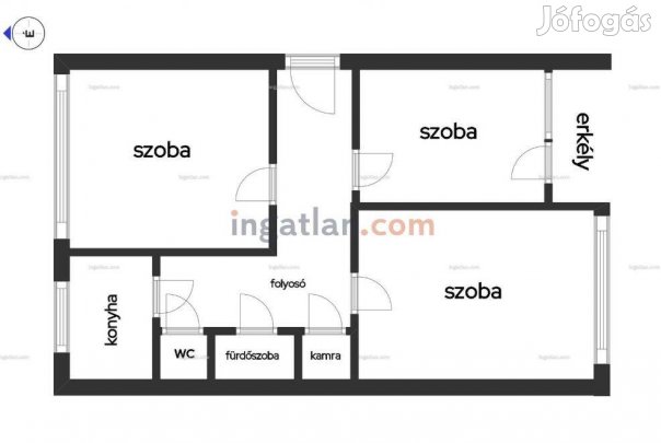 Árcsökkenés!Eladó világos, erkélyes lakás, zöld környezetben!