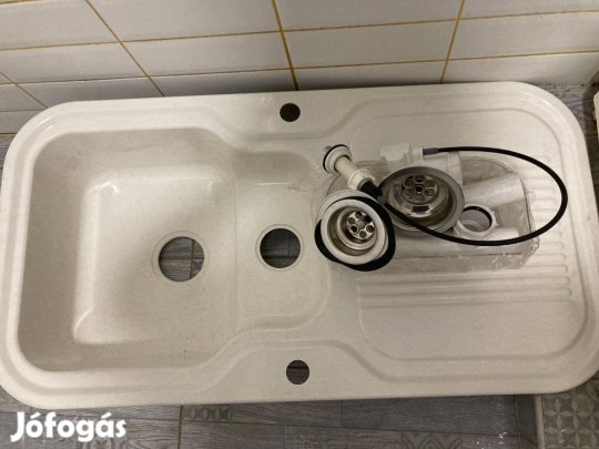 Arcsokkentes Elado uj mosogatd bezs szinu