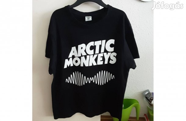 Arctic Monkeys AM indie rock zenekaros fekete póló (L méret)