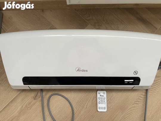 Ardes falra szerelhető hősugárzó távirányítóval