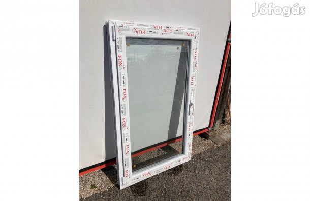 Áresés Új bukó-nyíló műanyag ablak 90 x 150 cm