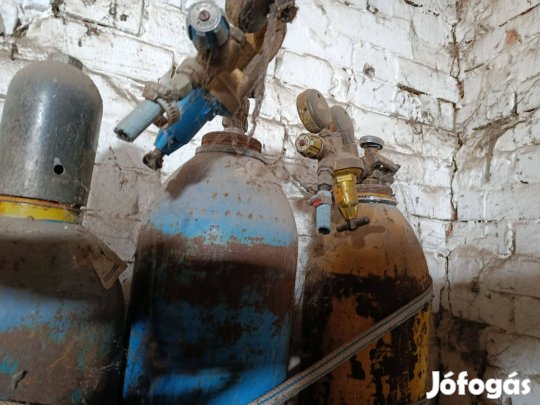 Argon-oxigén hegesztő palackok