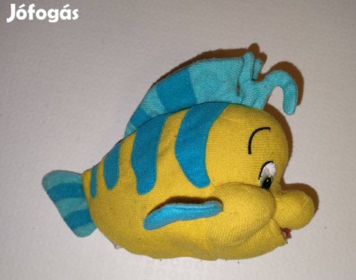 Ariel a kis hableány Ficánka plüss 17 cm hosszú, 12 cm magas