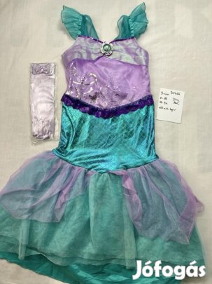 Ariel jelmez, kis hableány jelmez, hercegnő jelmez DV466