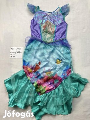 Ariel jelmez, sellő jelmez, kis hableány jelmez, hercegnő jelmez