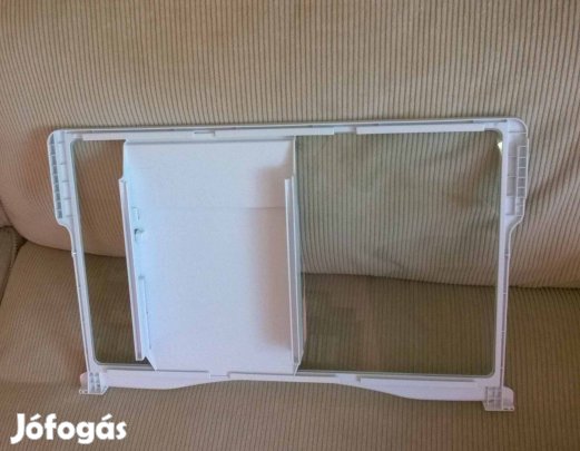 Ariston DF02X hűtő sajt és felvágott tartó feletti üvegpolc