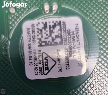 Ariston Velis Evo alkatrészek: Vezérlőpanel, Kijelző és NTC érzékelők