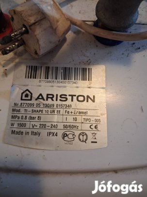 Ariston átfolyós hőtárolos vizmelegitő eladó.