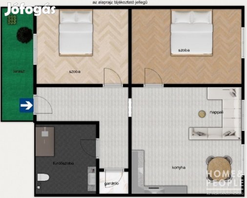 Árkád mellett felújított lakás eladó - Szeged