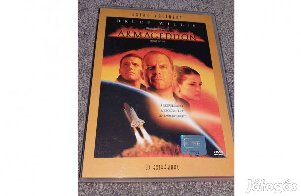Armageddon DVD (1998) Szinkronizált, duplalemezes extra változat